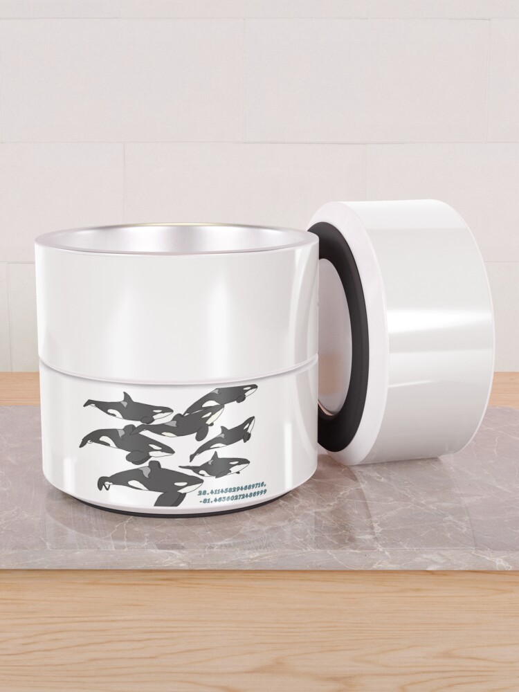 SEA WORLD Raised Image Orca Ceramic Coffee Cup or Mug with FREE SHIPPING