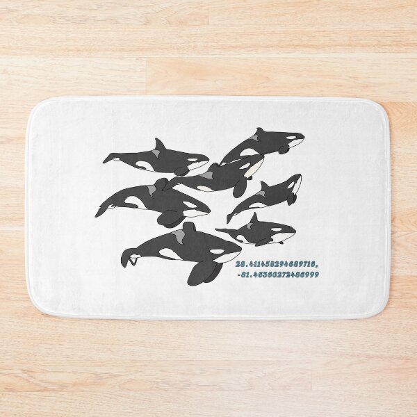 Item preview, SeaWorld Orlando Orca Pod with Coordinates designed and sold by tidaldreams.
