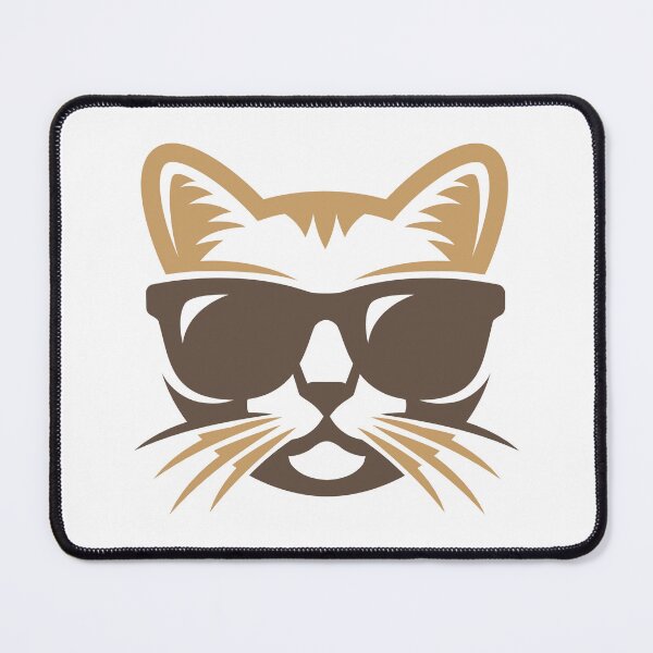 Item preview, Cat With Sunglasses Brown designed and sold by GridText.