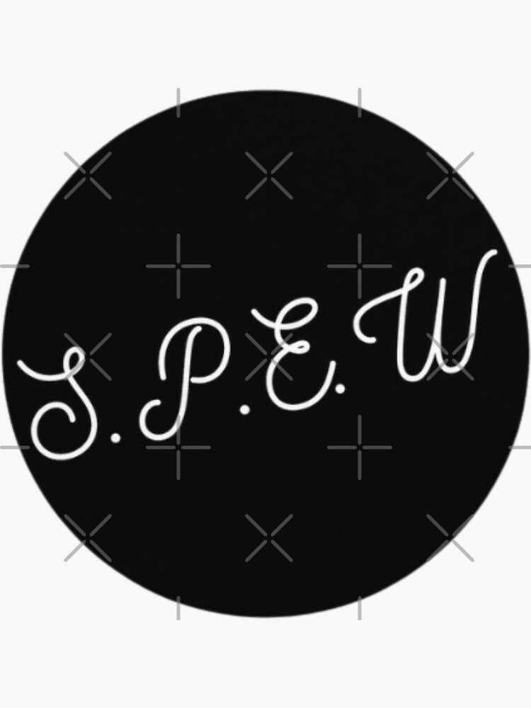 "S.P.E.W silhouette" Sticker for Sale by Redbubble