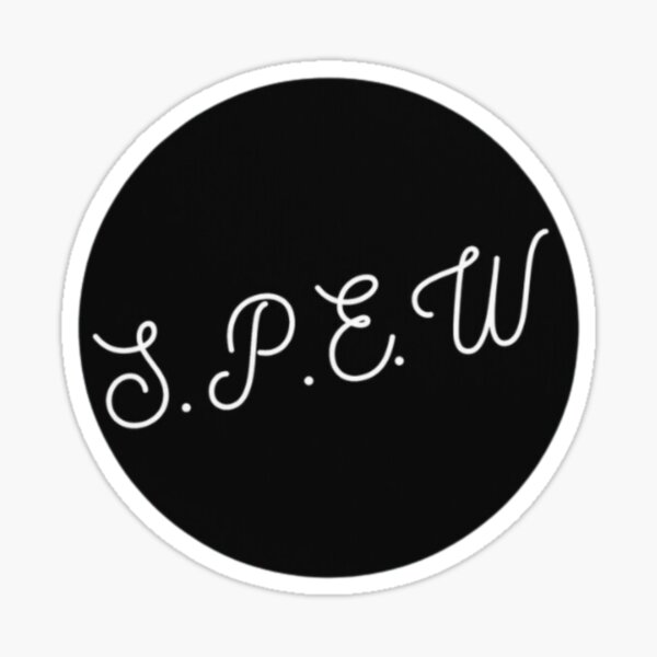 "S.P.E.W silhouette" Sticker for Sale by Redbubble