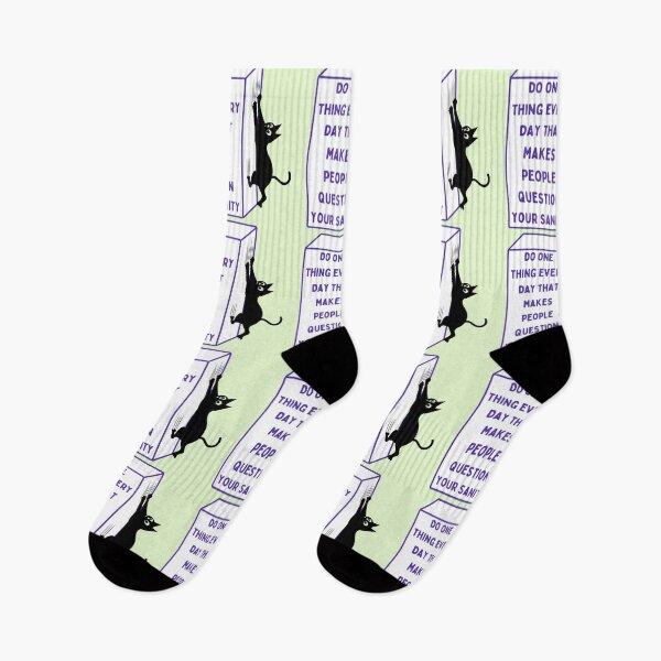 Item preview, Do One Thing Every Day That Makes People Question Your Sanity designed and sold by VirtualFaries.
