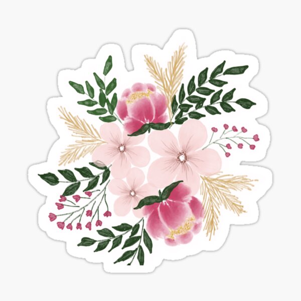 Item preview, Watercolor flowers  designed and sold by DuhaPatterns.