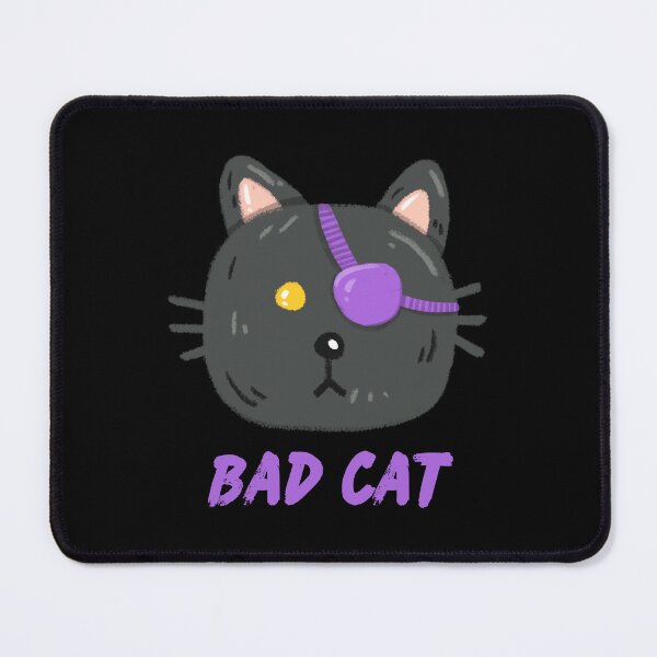 Item preview, Eyepatch Bad cute and funny, Cat designed and sold by Rub14ekArts.