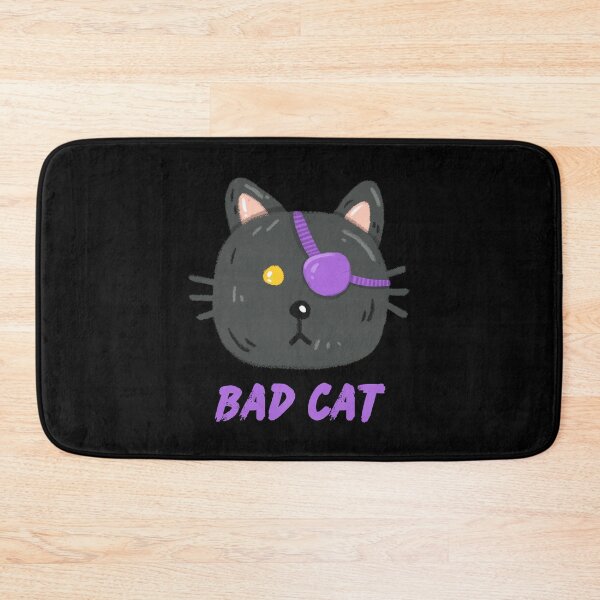 Item preview, Eyepatch Bad cute and funny, Cat designed and sold by Rub14ekArts.