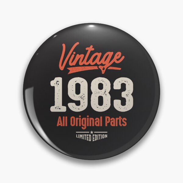 Item preview, Vintage Born in 1983 - 39th Birthday Retro Classic designed and sold by cidolopez.