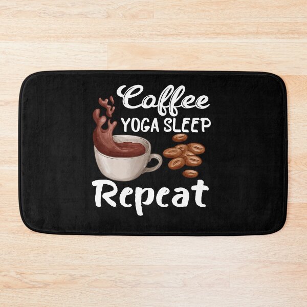Item preview, Coffee Yoga Sleep Repeat funny gifts Coffee and Yoga for everyone  designed and sold by Nedskr.