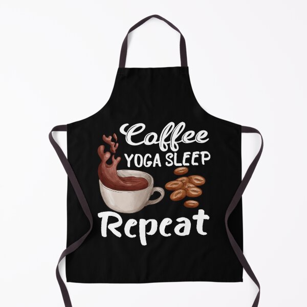 Item preview, Coffee Yoga Sleep Repeat funny gifts Coffee and Yoga for everyone designed and sold by Nedskr.