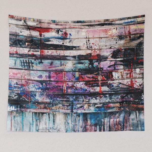 Item preview, Wall covered with paint designed and sold by jsebouvi.