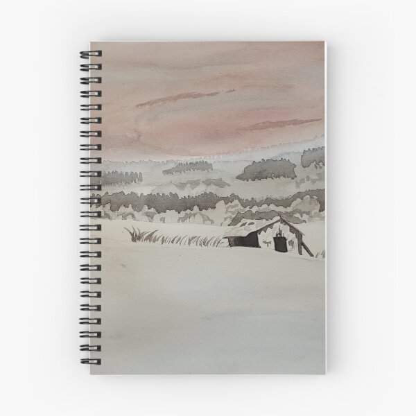 Item preview, Rural Snowy Sunrise  designed and sold by Nicole Hanson.