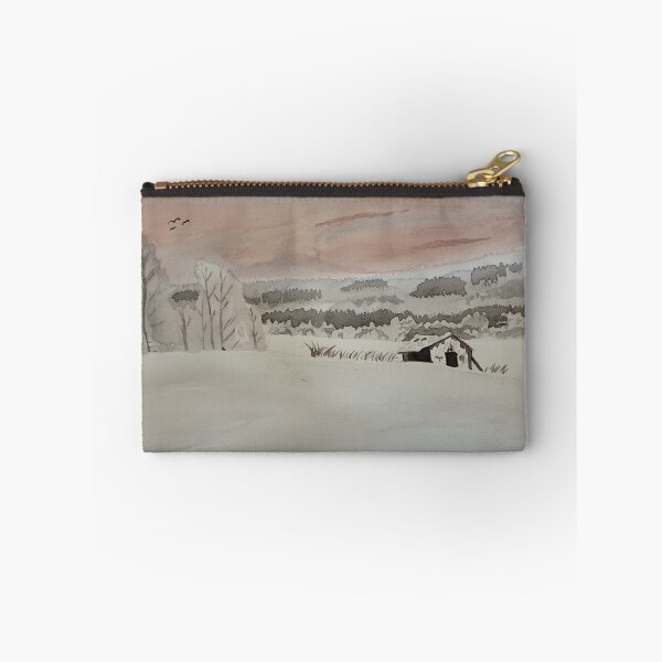 Item preview, Rural Snowy Sunrise  designed and sold by Nicole Hanson.