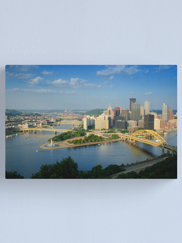 Alternate view of Pittsburgh Pennsylvania (Alan Copson © 2007) Canvas Print