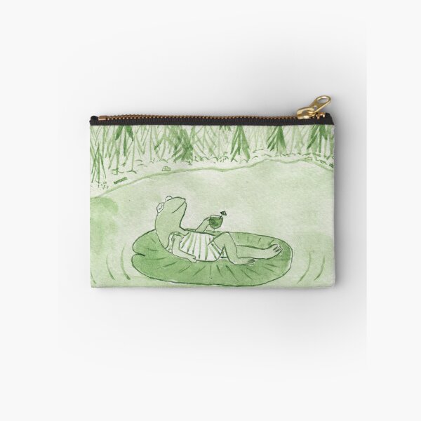 Item preview, Oh, to be a forg mage, lounging on a lily pad designed and sold by Sami Kelsh.