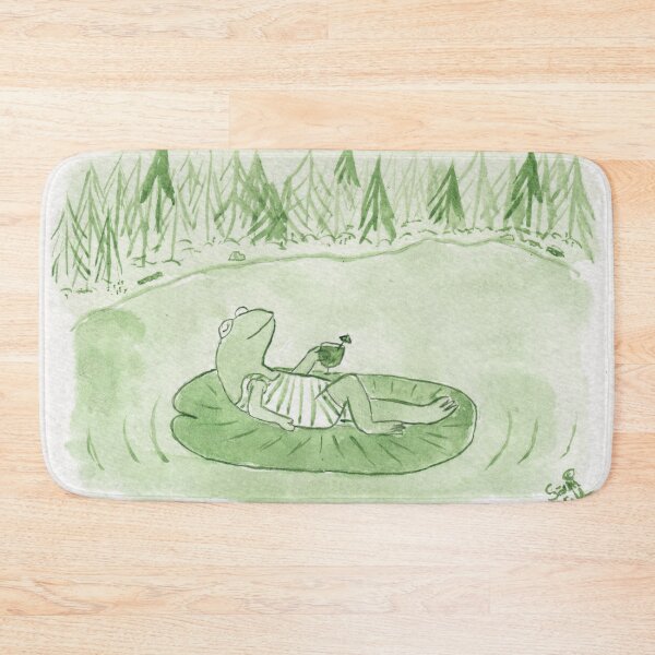 Item preview, Oh, to be a forg mage, lounging on a lily pad designed and sold by Sami Kelsh.