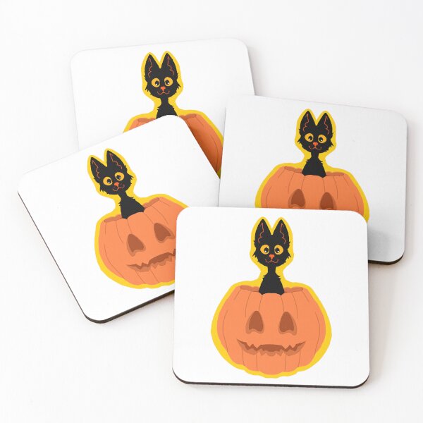 Item preview, pumpkin cat designed and sold by TheSimmerPot.