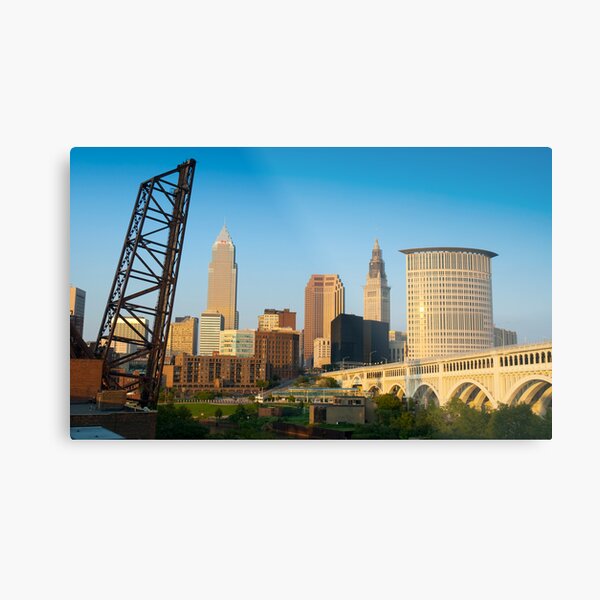Cleveland Ohio (Alan Copson © 2007) Metal Print