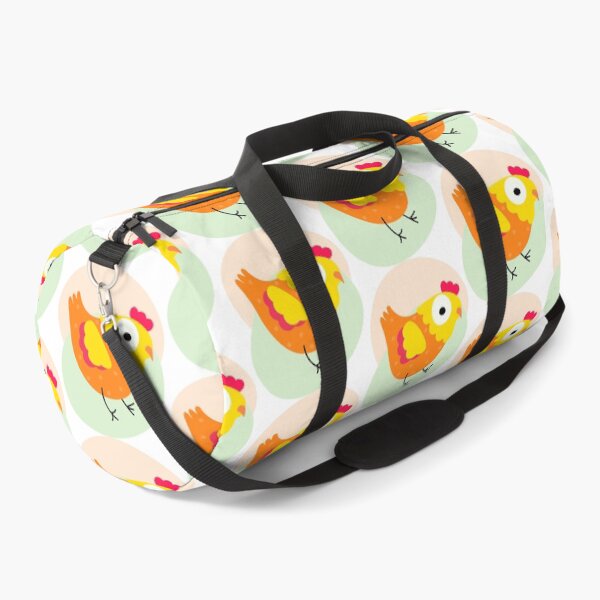 Item preview, yellow chicken with polka dots designed and sold by Zhanna LL.