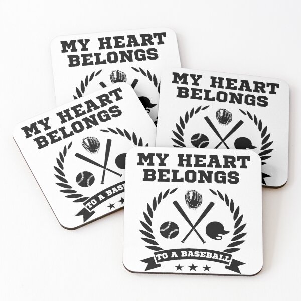 Item preview, My Heart Belongs To A Baseball Player designed and sold by Nicet-shirt1.