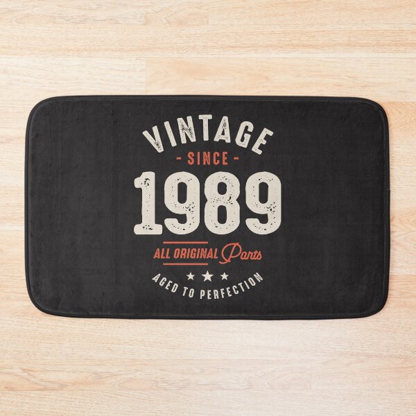 Item preview, Vintage Since 1989 - 33rd Birthday Retro Classic designed and sold by cidolopez.
