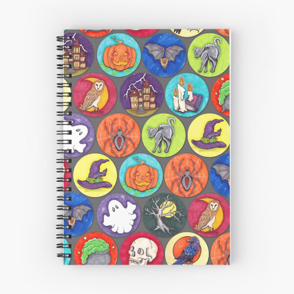 Item preview, Mini Halloween Circle Patches designed and sold by Wyrd & Witchy Art and Design.