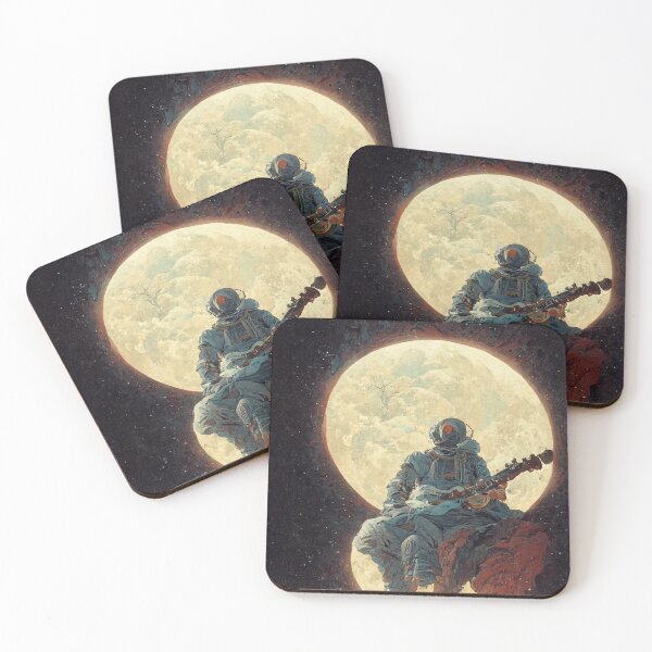 Item preview, Astronaut On Mars Playing The Guitar designed and sold by Styxiann.