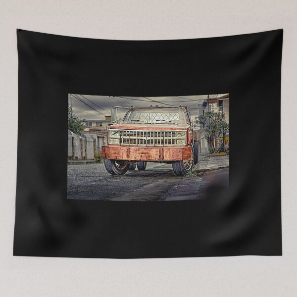 Item preview, old retro vintage pickup truck designed and sold by ricobarinas.