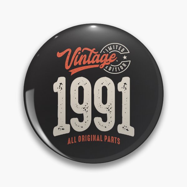 Item preview, Vintage Born in 1991 - 31st Birthday Retro Classic designed and sold by cidolopez.