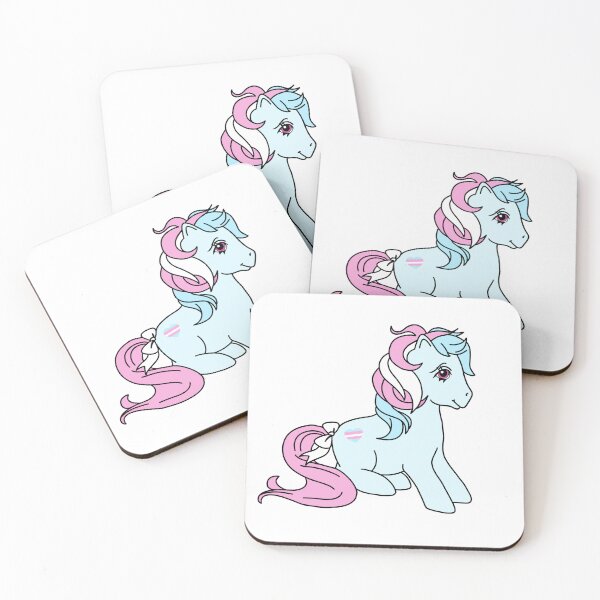 Artikelvorschau, Trans-Pride-Pony: Vintage MLP entworfen und verkauft von PleasantShark.