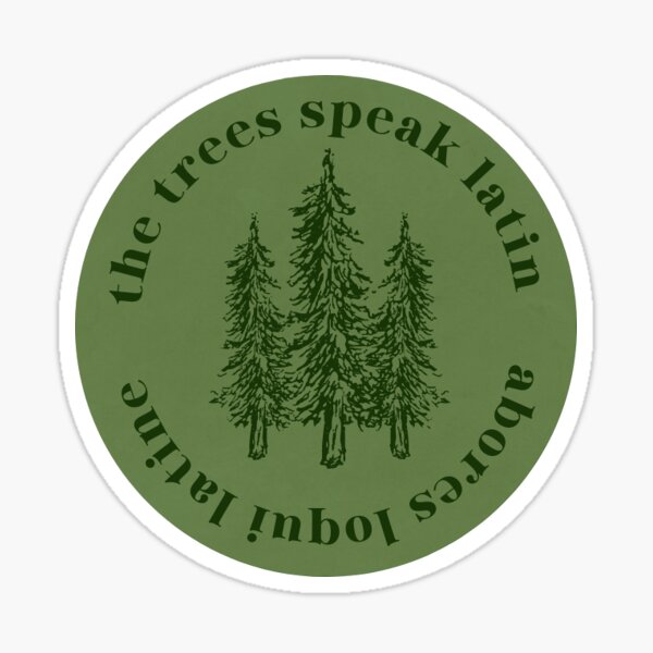 Item preview, the tree speak latin designed and sold by offbrandoatmeal.