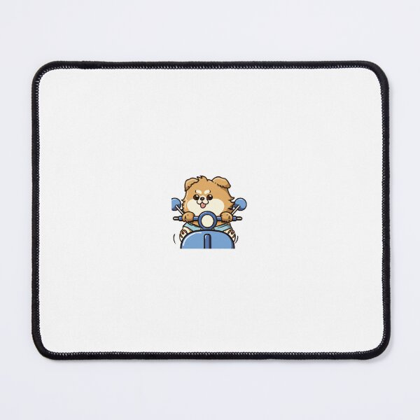 Item preview, A Cute Dog Riding a Motorcycle designed and sold by Junkster-.