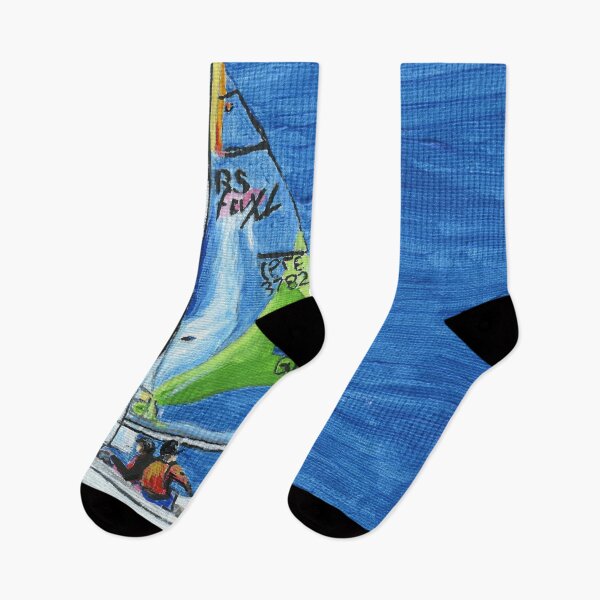 Item preview, RS Feva Fever: Sailing Dinghies at Trearddur Bay designed and sold by LymphomaLass.