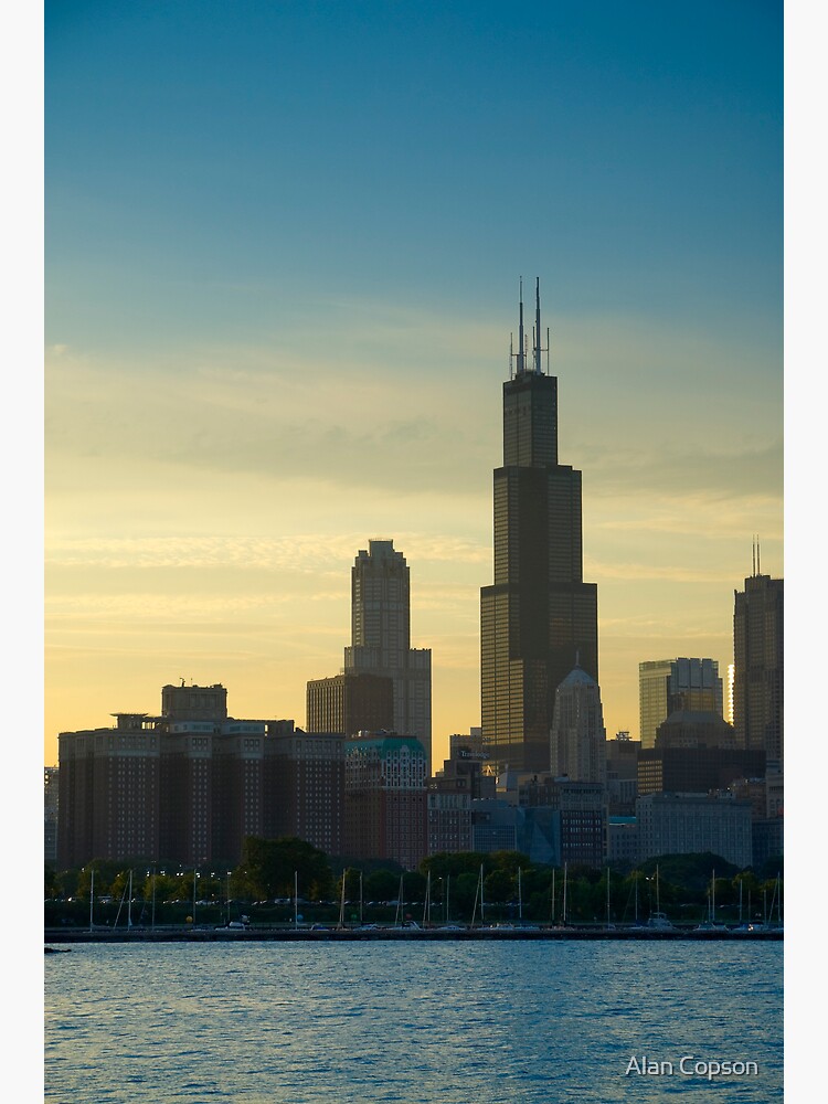 Chicago Skyline including Sears Tower (Alan Copson © 2007) by AlanCopson