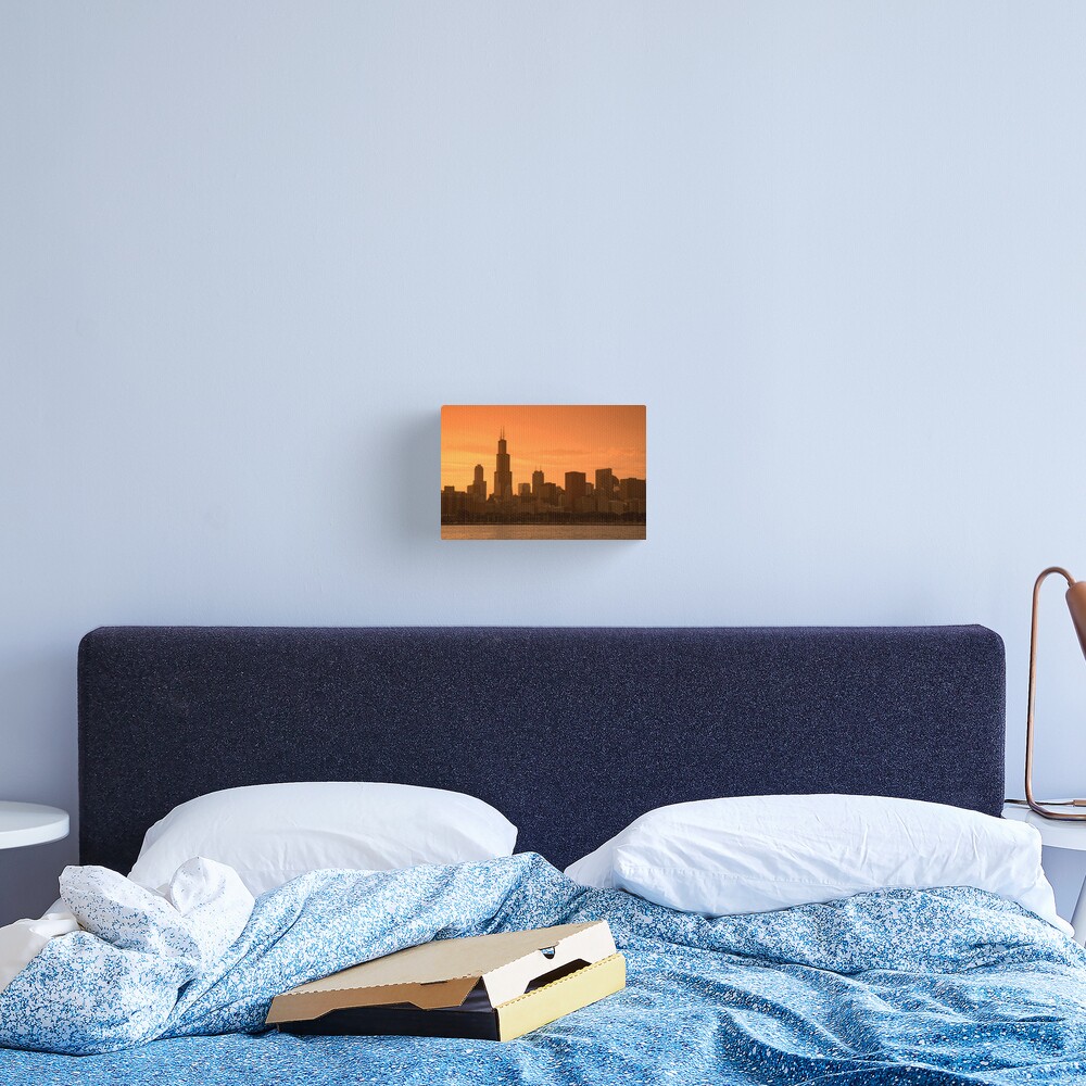 Chicago Skyline including Sears Tower (Alan Copson © 2007) Canvas Print