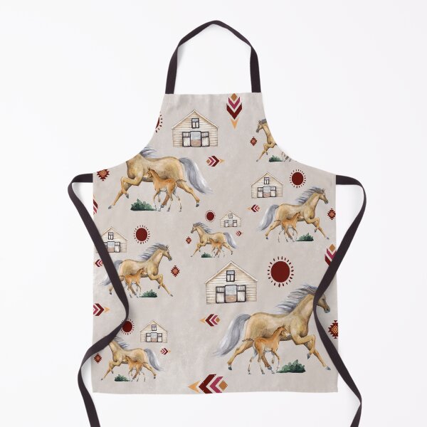 Item preview, Cowgirl Style Mare With Foal Design designed and sold by handsoftime2020.