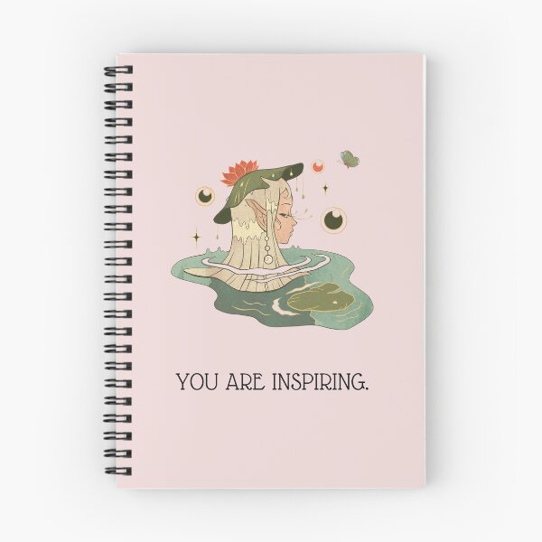 Item preview, You Are Inspiring Vintage Elf In Lotus Pond designed and sold by BohemiWANDERS.