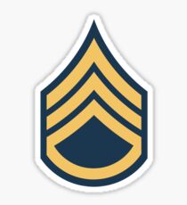 US Army Staff Sergeant Sticker