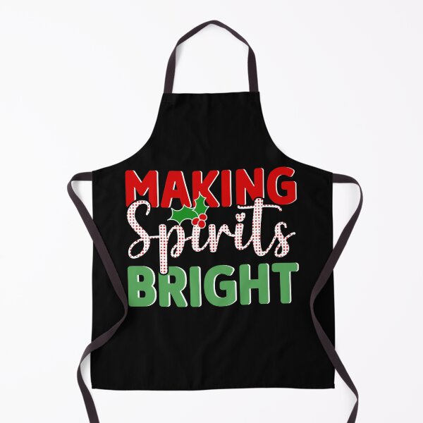 Item preview, Making Spirits Bright Funny Christmas Drinking Pun designed and sold by Got2BSnazzy.