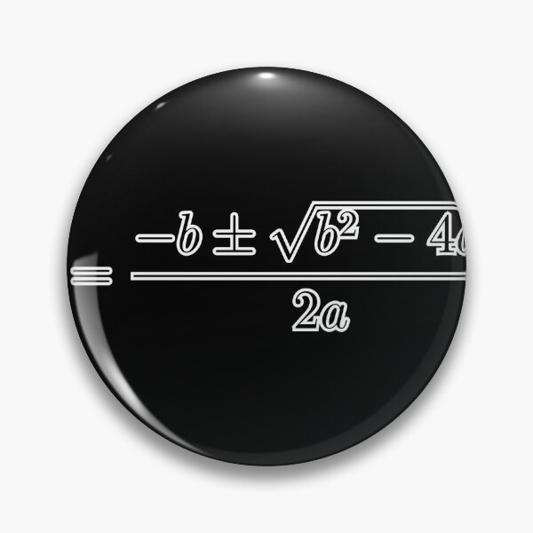 Item preview, Quadratic Equation Formula designed and sold by drmenguin.