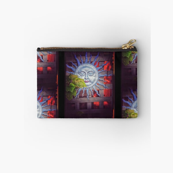 Item preview, Smiling Sun Face With Leaves Photography Design designed and sold by EarthArtDesigns.