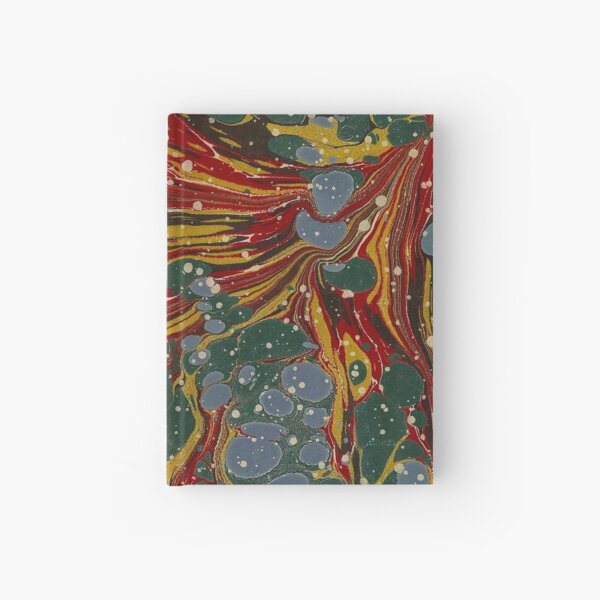Melting Marbled Paper Hardcover Journal
