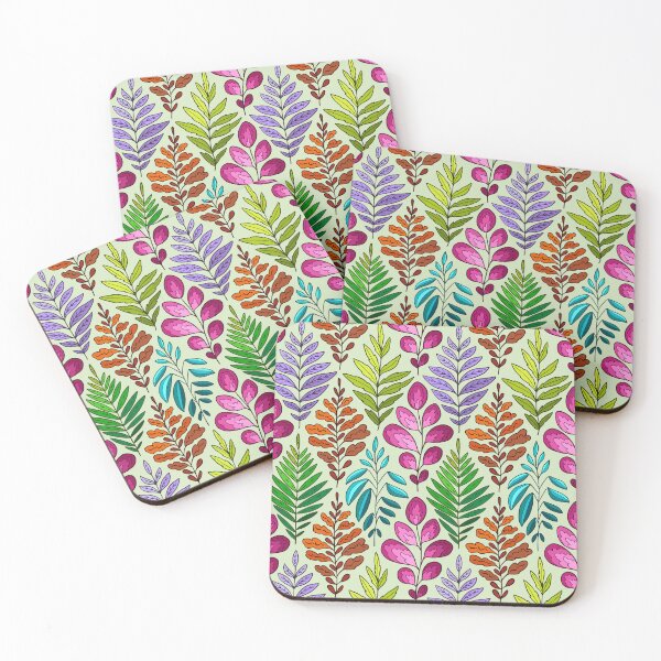 Item preview, Abstract leaf pattern designed and sold by Faiqa Waheed.