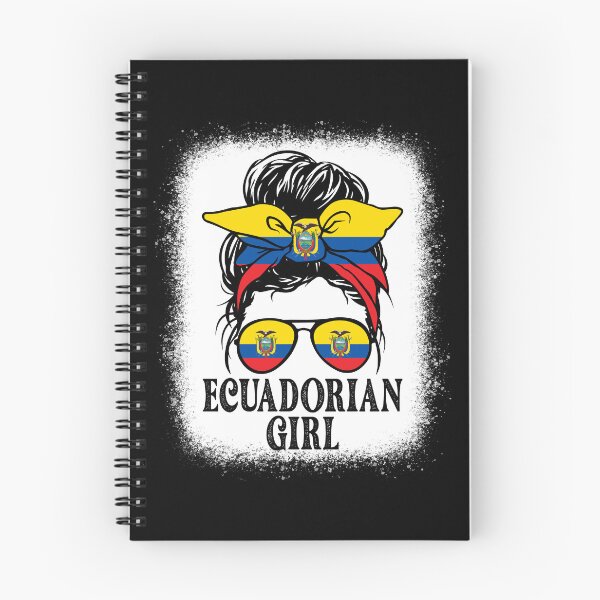 Item preview, Ecuadorian girl Messy Bun From Ecuador Funny Great Present Tees designed and sold by biigshow.
