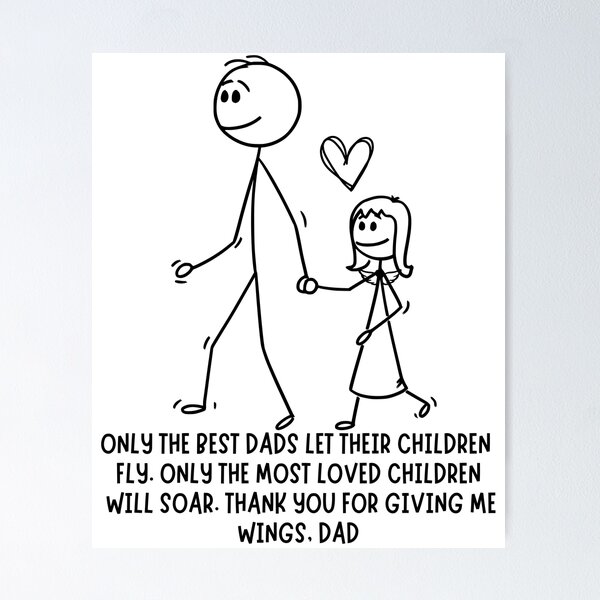 Father daughter love ❤️ | Father's day drawings, Easy drawings, Dad drawing