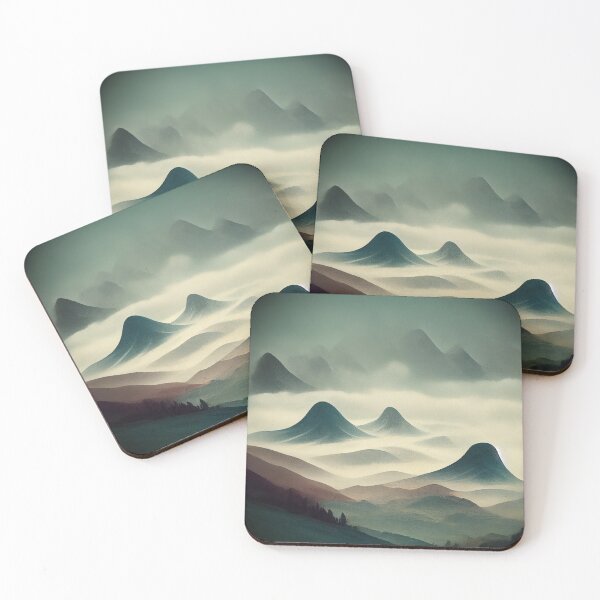 Item preview, Misty Mountains - 2 designed and sold by MrVPhotography.