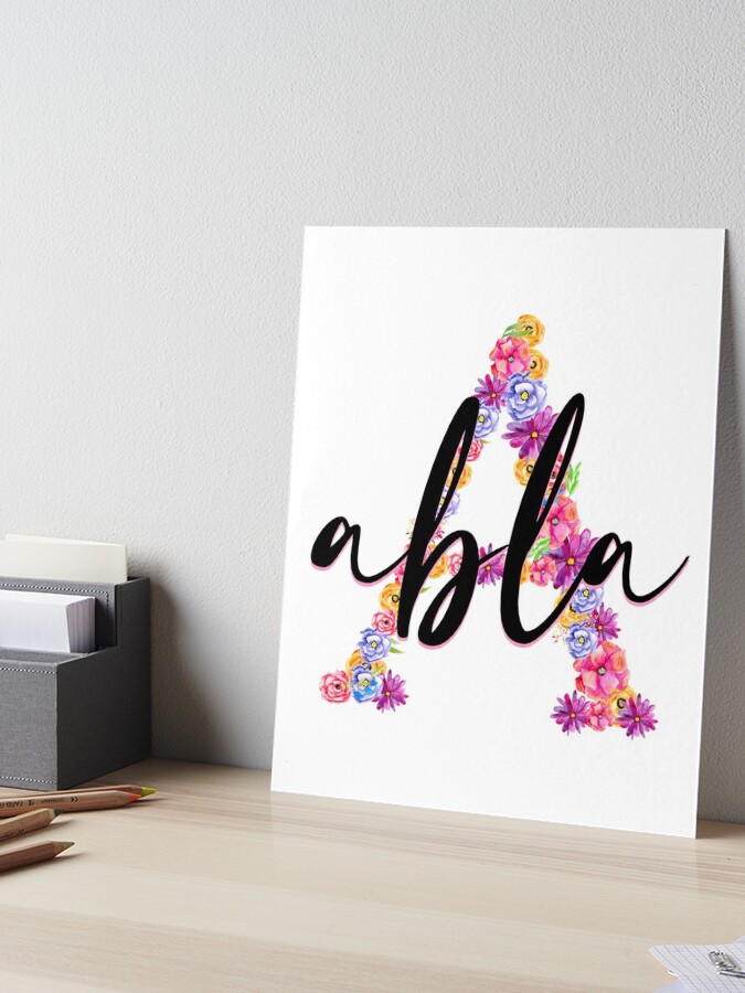 Abla Name - Meaning of the Name Abla is Full-Figured. Art Board Print for  Sale by bahjaghraf