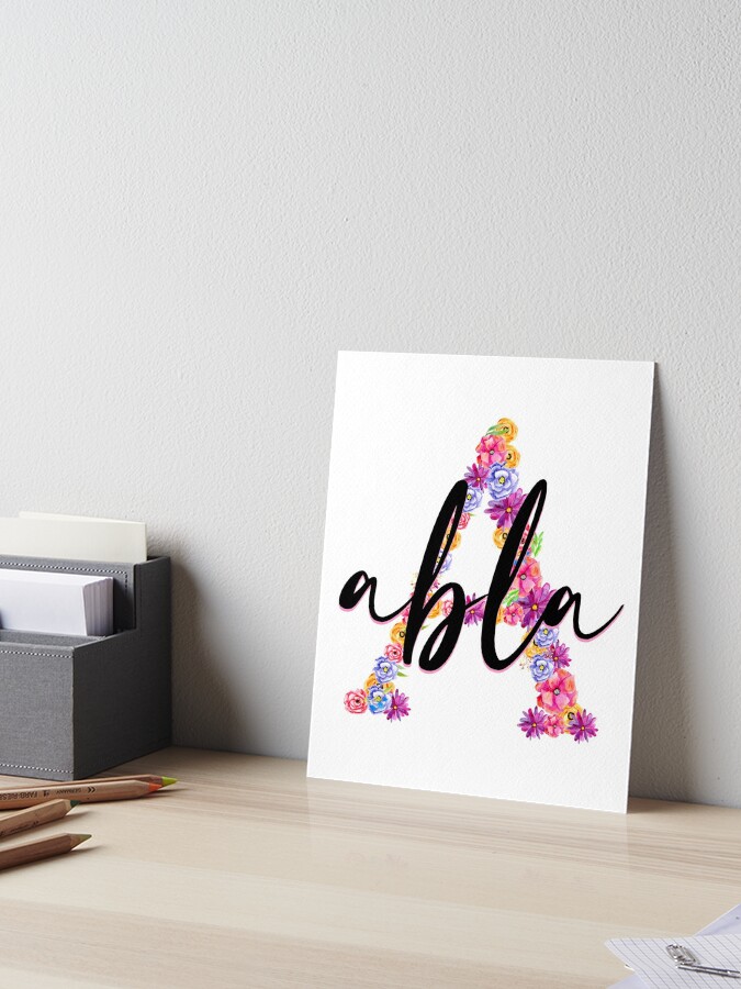 Abla Name - Meaning of the Name Abla is Full-Figured. Art Board Print for  Sale by bahjaghraf