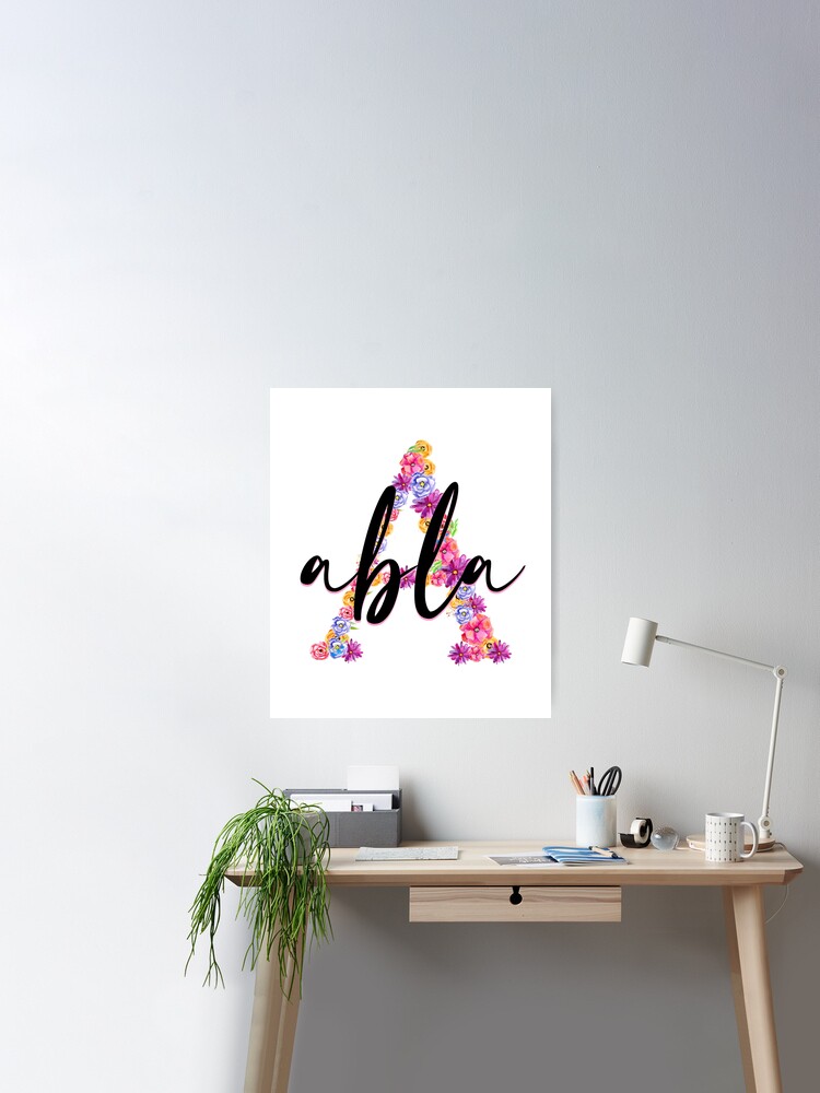 Abla Name - Meaning of the Name Abla is Full-Figured. Poster for Sale by  bahjaghraf
