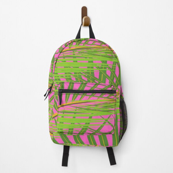 Item preview, Palm leaves on pink designed and sold by calibrit.
