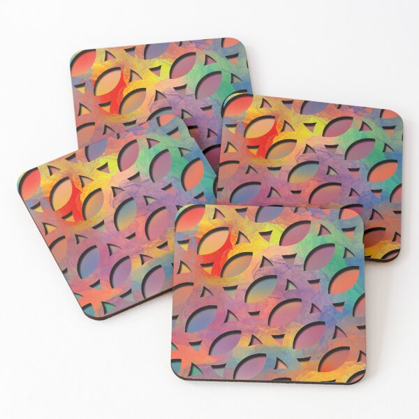 Item preview, Rainbow Circle Abstract Design  designed and sold by Wayne Young Arts.