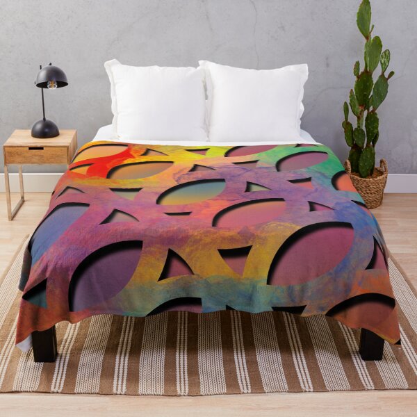 Item preview, Rainbow Circle Abstract Design  designed and sold by Wayne Young Arts.